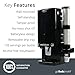 Mouthwash Dispenser Starter Kit (Black) - For GotFreshBreath Alcohol-free Mouthwash