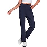 baleaf Women's Fleece Lined Pants Stretch Water Resistant Winter Thermal Travel Pants Cold Weather Gear Pockets Work Golf