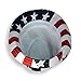HDE USA American Flag Stingy Short Brim Trilby Fedora Hat Cap