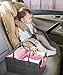 Luluna Pink & Gray Baby Gift Basket for Girls | Diaper Caddy Organizer for Newborn Girls | Great Gift Idea for New Mother