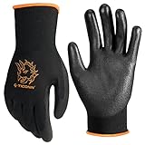 TICONN Work Gloves with Grip for Men and Women, All
