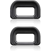a6600 a6400 FDA-EP17 Viewfinder Eyepiece Eyecup Eye Cup for Sony A6600 A6400 a6400 a6600 Alpha 6400 Alpha 6600 Digital Camera[2Packs], Replace Eyepiece FDA-EP17 EP-17, Viewfinder Accessories EP17