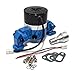 Assault Racing Products 6030203 for Small Block Ford Blue Aluminum Electric Water Pump HV SBF 289 302