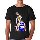 Stare of Deat LeBron James Curry Short shirt for mens