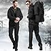 FREE SOLDIER Snow Pants Men Ski Pants Softshell Fleece Lined Winter Pants