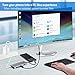 USB-C to HDMI VGA Ethernet Hub Adapter for 2016/2017/2018 MacBook/MacBook Pro/MacBook Air 2018, Support Samsung DeX for Galaxy S10/S10+/S10e/S9/S9+/S8/S8+/Note 9/8,Nintendo Switch HDMI Adapter