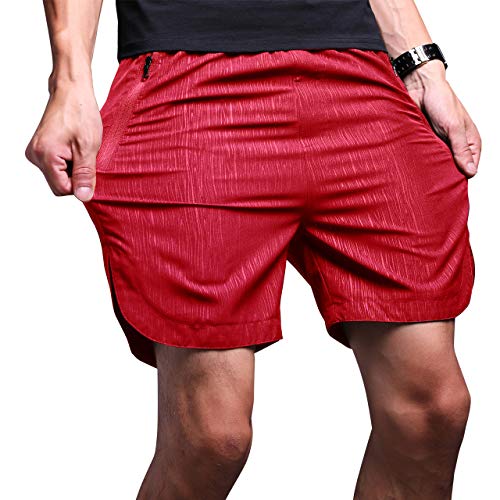 image for LTIFONE Mens Gym Quick Dry Shorts Workout Training Running Vertical St