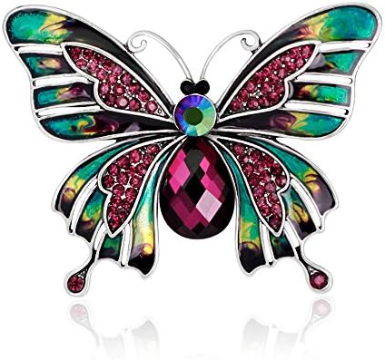 キュートなハチブローチピン アニマル昆虫ラインストーンブローチ スーツ 襟ピン ロングスカートスカーフ