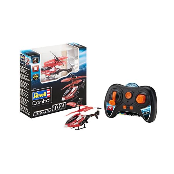 Revell Control 23841 RC Helikopter RTF, ferngesteuerter Hubschrauber für Einsteiger, 3-CH IR Fernsteuerung, einfach zu…