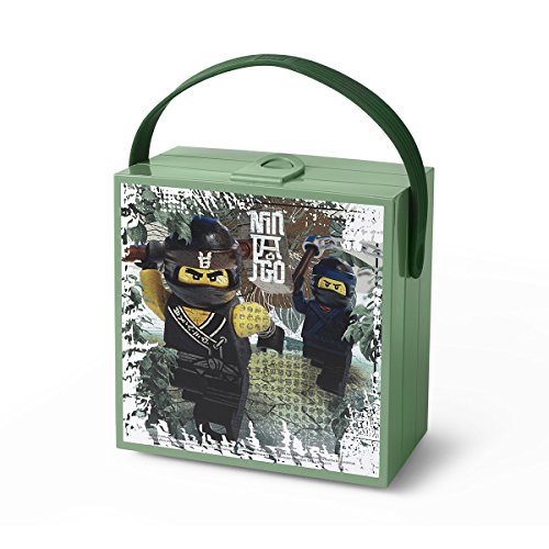 LEGO Ninjago Movie Lunchbox with Handle, Sand Green