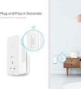 TP-Link TL-WPA8631P AV1300Mbps WiFi Extender Powerline 3x Gigabit Ports Dual view 6