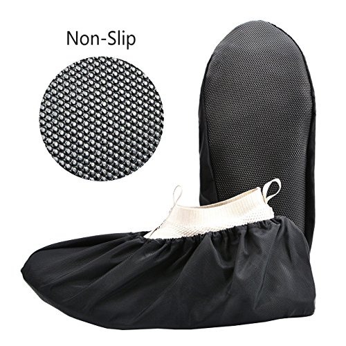Premium Reusable Shoes and Boot Covers for Over Large Boots Contractors, Durable Non-Slip Water-Resistant (XX-Large) - Thumbnail 3