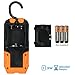 TORCHSTAR Portable LED Work Light, Hanging Hook & Magnetic Flashlight, Battery Operated, COB Pocket Work Lights for Car Repairing, Emergency, Hiking, Camping