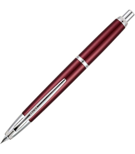 Amazon.com : Pilot Fountain Pen Capless Decimo, Dark Blue Myca