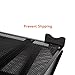 DESIGNA Mesh Metal Ventilated Adjustable Laptop Stand for Desk Notebook Tablet Blackthumb 4