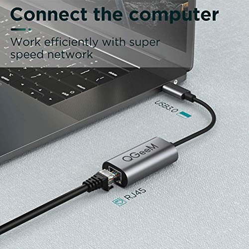 QGeeM USB Adapter,USB 3.0 to 10/100/1000 Gigabit LAN