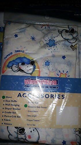Peanuts BABY SNOOPY SLEEPYTIME - Crib Sheet - Lambs &amp; Ivy
