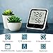 Sparoma Digital Hygrometer Indoor Thermometer, Humidity Gauge Indicator Room Thermometer, Built-in Clock and Time Display，Accurate Temperature Humidity Monitor Meter for Home, Office, Greenhouse