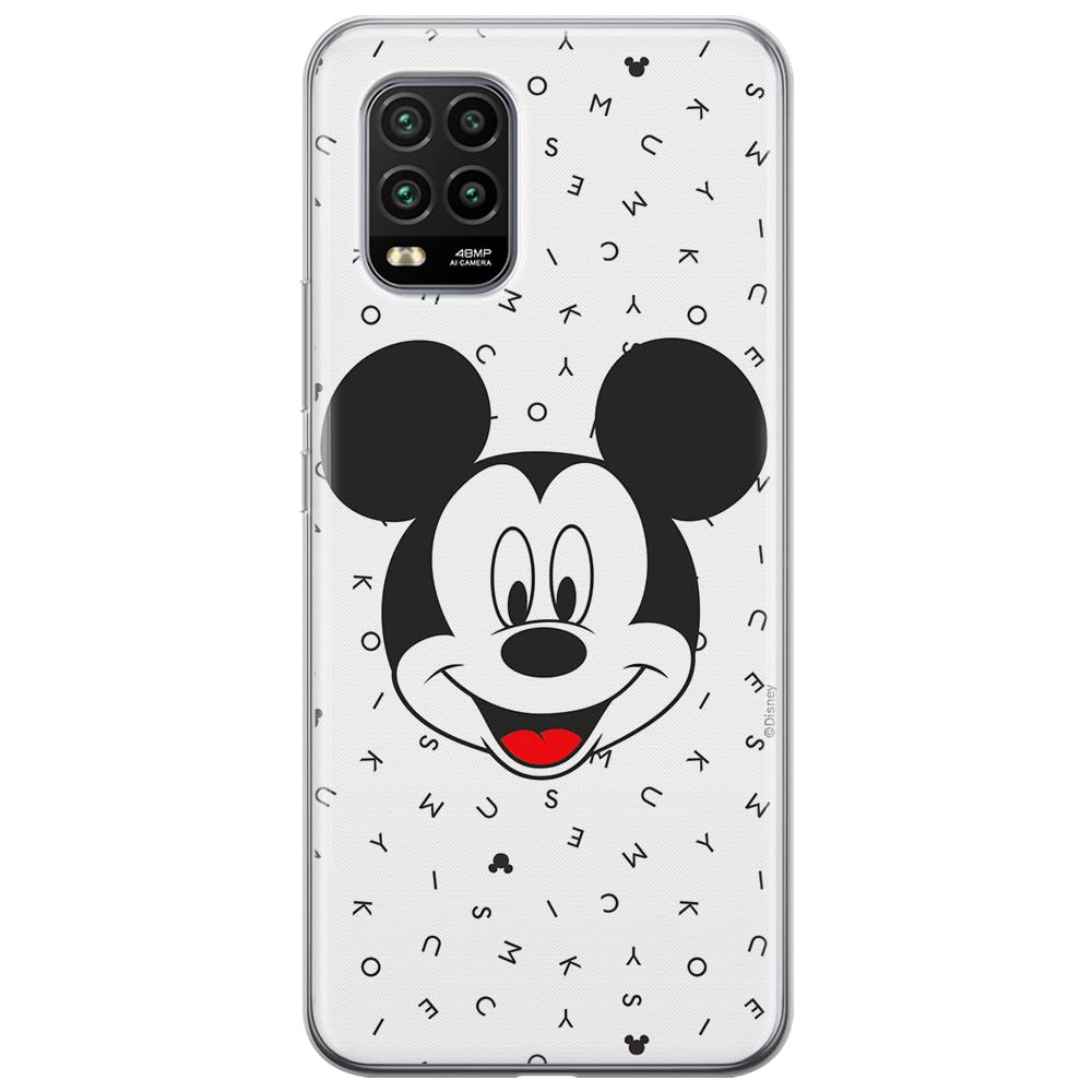 ERT GROUP mobile phone case for Xiaomi MI 10 LITE original and officially Licensed Disney pattern Mickey 020 optimally adapted to the shape of the mobile phone, case made of TPU