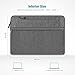 Plemo 13-13.3 Inch Waterproof Laptop Briefcase, 3 Layers Shockproof Padded Nylon Laptop Sleeve with Strap for MacBook Pro, MacBook Air, Notebook and Tablet