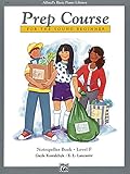 Alfred's Basic Piano Prep Course Notespeller, Bk F: For the Young Beginner (Alfred's Basic Piano Library) by Gayle Kowalchyk, E. L. Lancaster