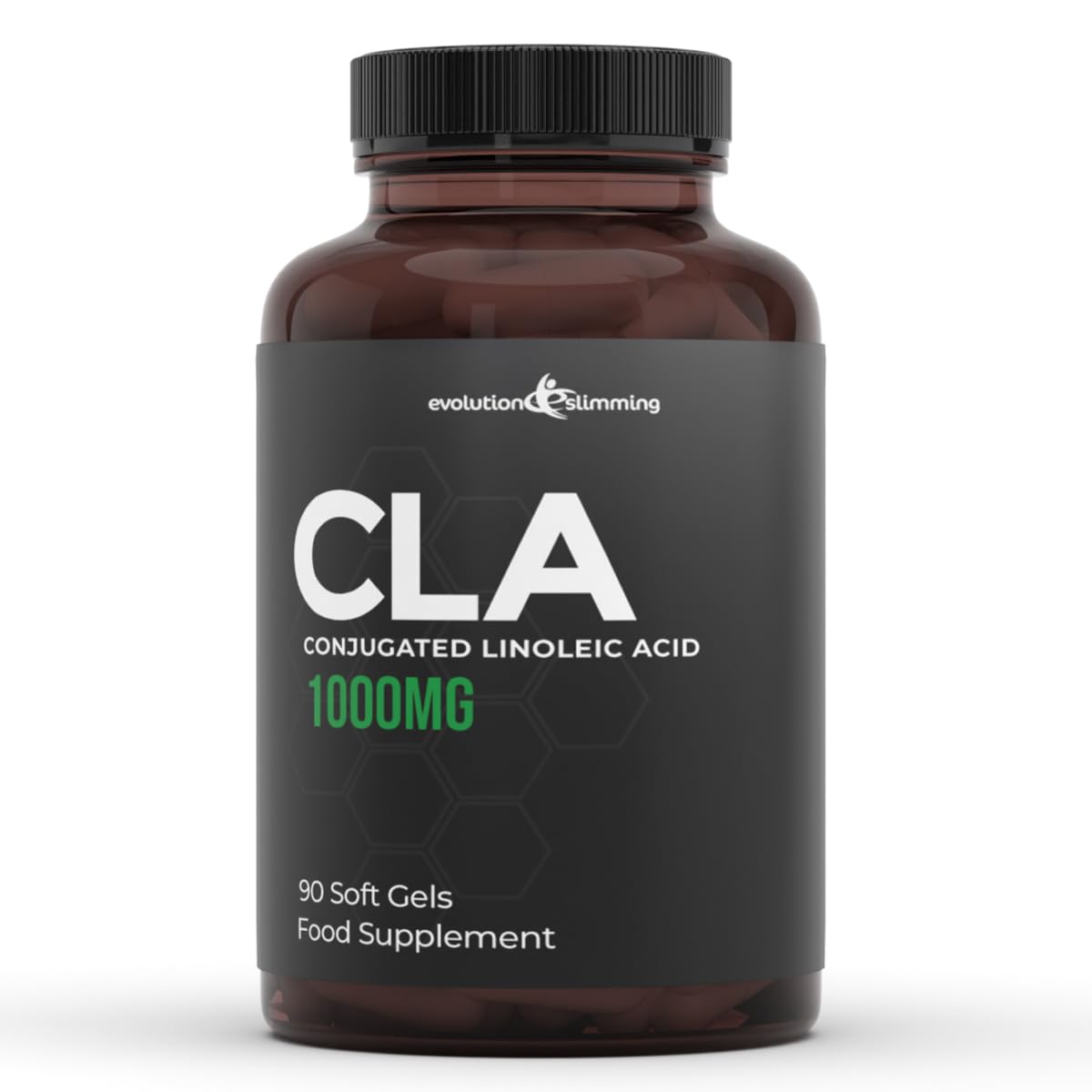 CLA (Conjugated Linoleic Acid) High Strength 1000mg, 90 Capsules, Evolution Slimming