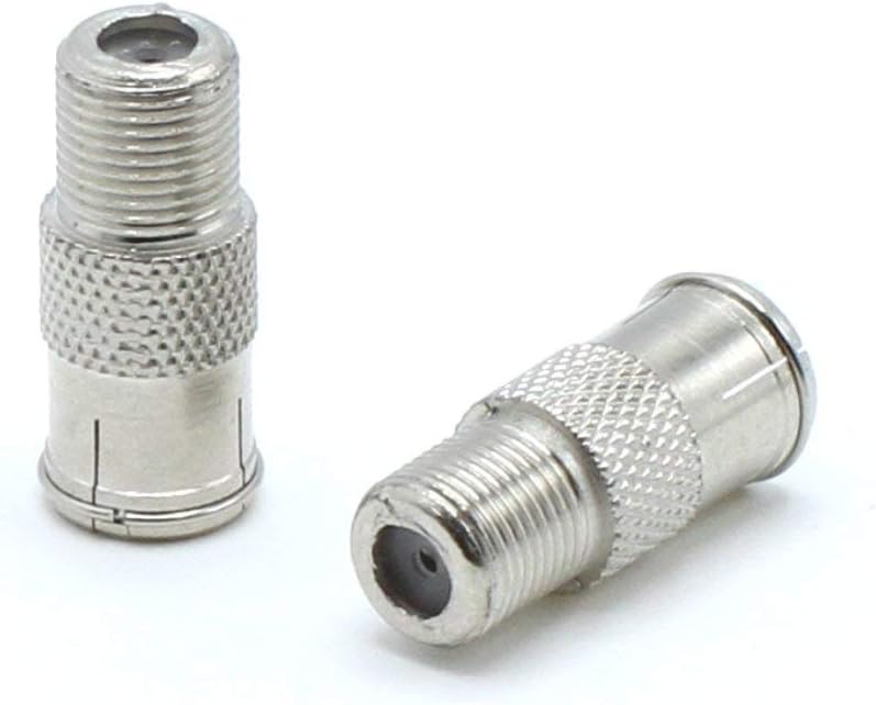 THE CIMPLE CO Coaxial Cable Push on Connectors 4 Pack for Tight Corners and Hard to Reach