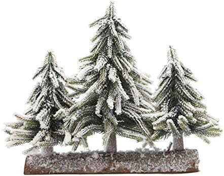 VIMI Small Artificial Plants and Mini Trees , Decor Bonsai for Christmas , Holiday and New Year Decorations , 11 inch