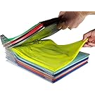 EZSTAX Closet Organizer and Shirt Folder | Regular Size, 20-Pack