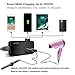 (Silent Version) ECOACE 2000W Step Down 220V to 110V Voltage Converter for Hair Dryers with 4-Port USB, International Travel Adapters Fit for over 150 Countries US,UK,Europe, Asia,Africa etc.