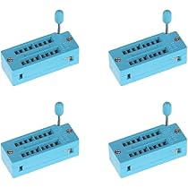 5PCS Presa IC Universale ZIF20 - Per Test E Programmazione Di Circuiti Integrati A 20 Pin