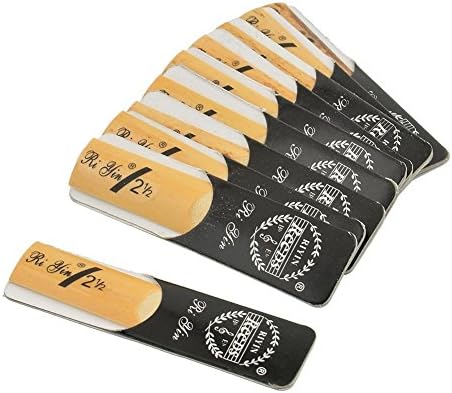 Yuker Alto Sax Reeds For 2.5 Strength 2 1/2 Music Gift （10 PCS）