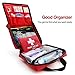Risen 180 Piece First Aid Kit, Emergency Survival Trauma Kit with FDA OSHA Compliant for Home, Workplace, Vehicle, Travel, Camping, Backpacking Outdoorthumb 3