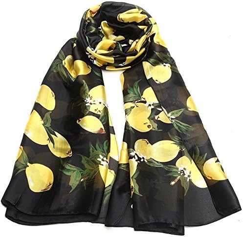 NaSoPerfectSilk Feeling Scarf Large Headscarf Fashion Sunscreen Hair Wraps Soft Neck Scarves for Women