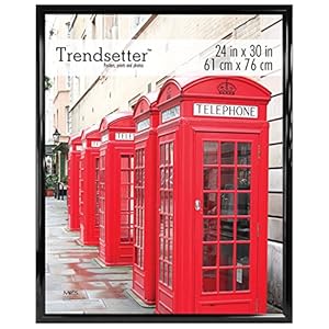 MCS Trendsetter Poster Frame, Black, 24 x 30 in, Single