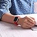 YC YANCH Compatible with for Apple Watch Band 38mm 40mm, Soft Silicone Sport Band Replacement Wrist Strap Compatible with for iWatch Series 5/4/3/2/1, Nike+, Sport, Edition, M/L, Size, Red