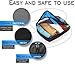 Artree Luggage Organizer Set - 2 in 1 Travel Backpack - 6 Piece (Blue-Black)