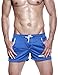 SEOBEAN Mens Low Rise Sports Running Mesh Training Shorts