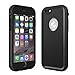 iPhone 6S Waterproof Case,30cm Life Waterproof, iThrough iPhone 6 Underwater Case, Dust Proof, Snowproof, Shockproof, Ultra Slim Durable Protective Case for iPhone 6, iPhone 6S, 4.7 Inches (Black)