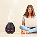 Essential Oil Diffuser , oobest 300ml Ultrasonic Cool Mist Humidifier / Wood Grain Air Humidifiers with 7 Color Changing LED Light and Waterless Auto Shut-off Yoga-Light