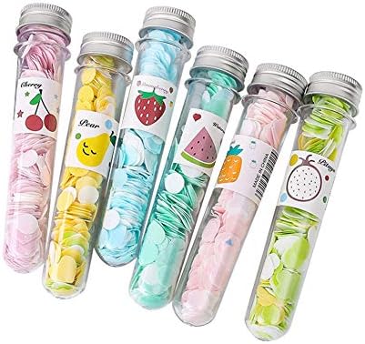 1チューブ 即日出荷 ボディ手洗い石鹸スライス試験管旅行の香りのミニバスフォームペーパー ランダムな香り