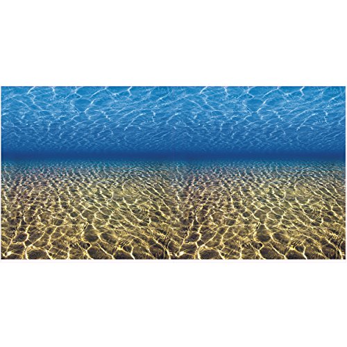 Vepotek Aquarium Background Ocean Seabed/Coral Reef Double Sides (36WX24H) - Thumbnail 2