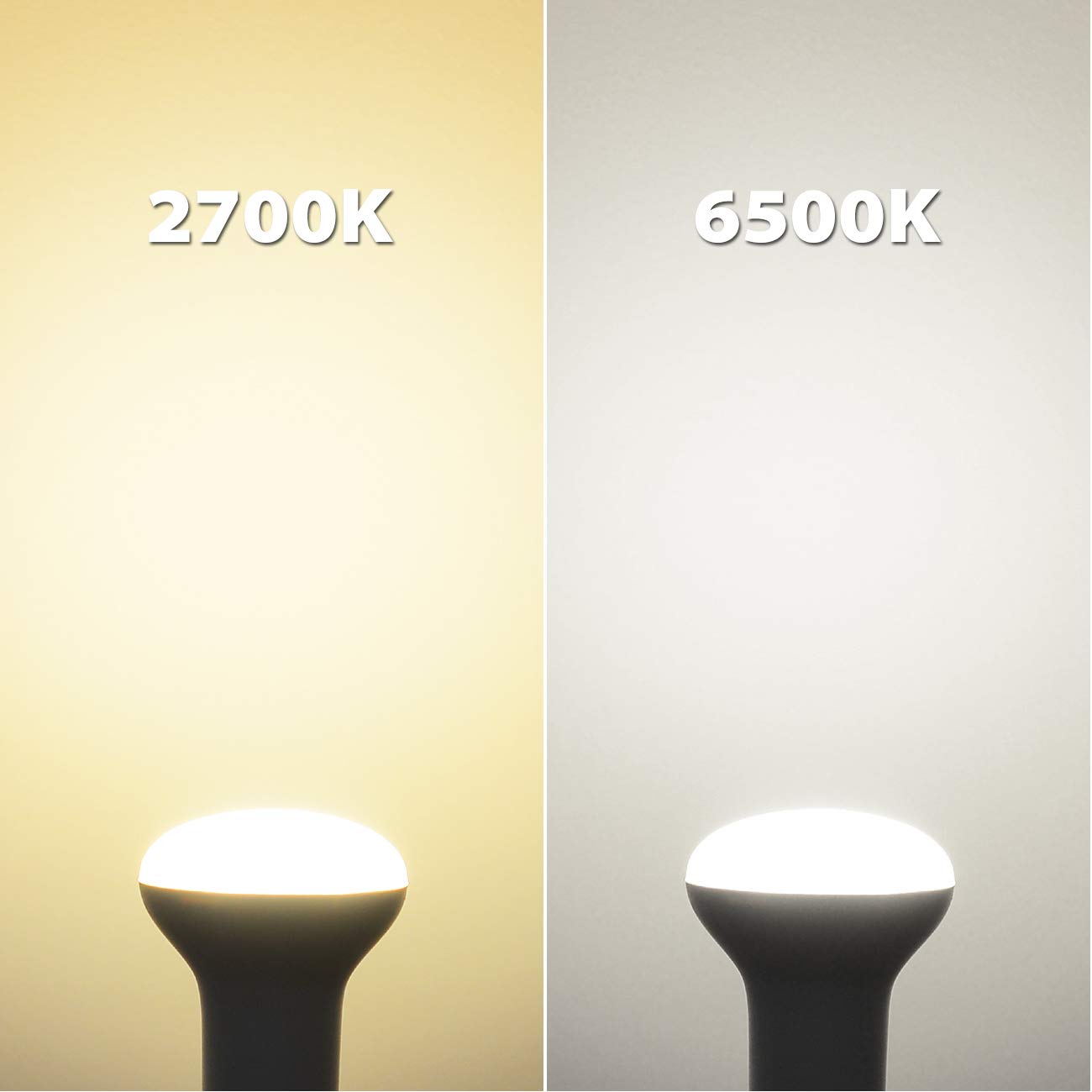 LVWIT 6er Pack E14 LED Lampe Warmweiss 4.9W, Reflektorlampe 470 lm, 2700K, E14 LED Reflektor R50 Strahler ersetzt 40W Glühbrine 2