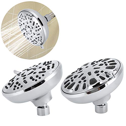 G1/2 Threaded Shower Head, 9 Gear Water-Saving Small Overhead Shower Head, Multi-Function Shower Head, Adjustable Top Shower Head, Bathroom Accessories The Perfect Replacement for Bathroom(01)