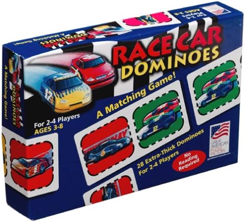 Race Car Dominoes