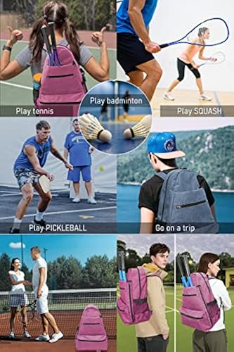 Layway Tennis Backpack for Men Women,Tennis Rackets Bag to Carry