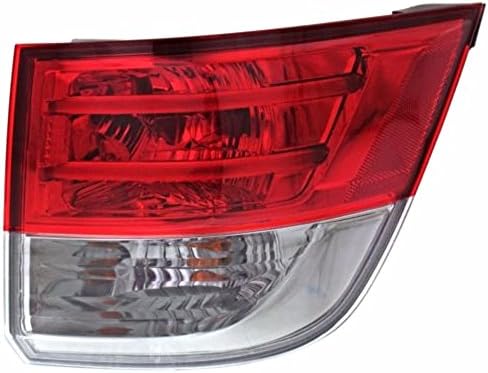 Fits for 14 Honda Odyssey Right Passenger Tail Lamp Assembly Quarter Mounted
