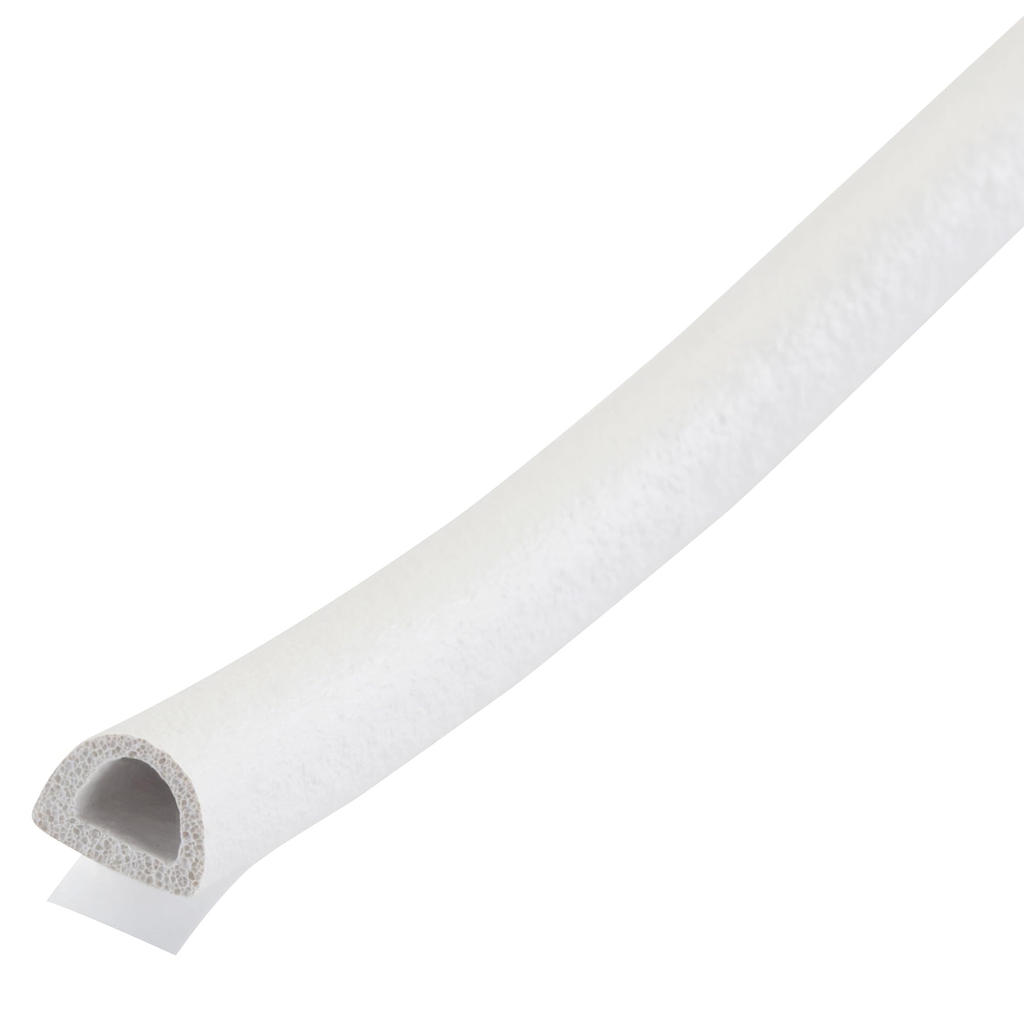 M-D Building Products 63628 M-D All Climate D Profile Weather-Strip, 5/16 in W X 17 Ft L X 0.3125 in H, White, 1 Pack