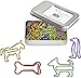 Cute Paper Clips of Animal Shapes, Office Supplies Desk Accessories