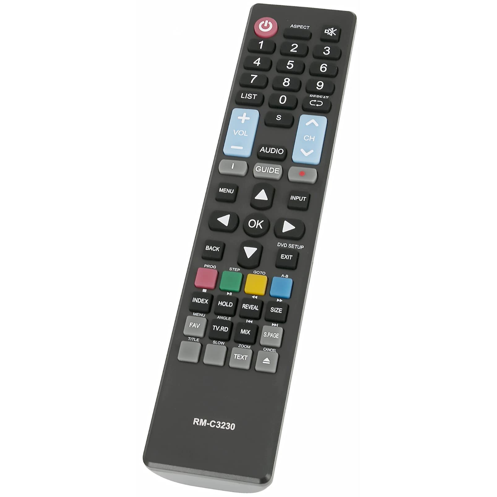 Replace Remote Control fit for RCA HKC 32C1NHD-T2 50F1 40K7A 43F6 RS50U1-EU RB40F1-EU RS43F1-EU RS65U1-EU 13M4C RB32H1-EU RS55U1-EU 50A7520F 50A7540F 50A7560F 50AE7400F 50AE7410F 50AE7430F 50AE7450F